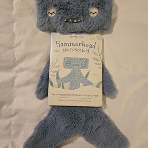 Slumberkins Hammerhead Plush Toy - Blue